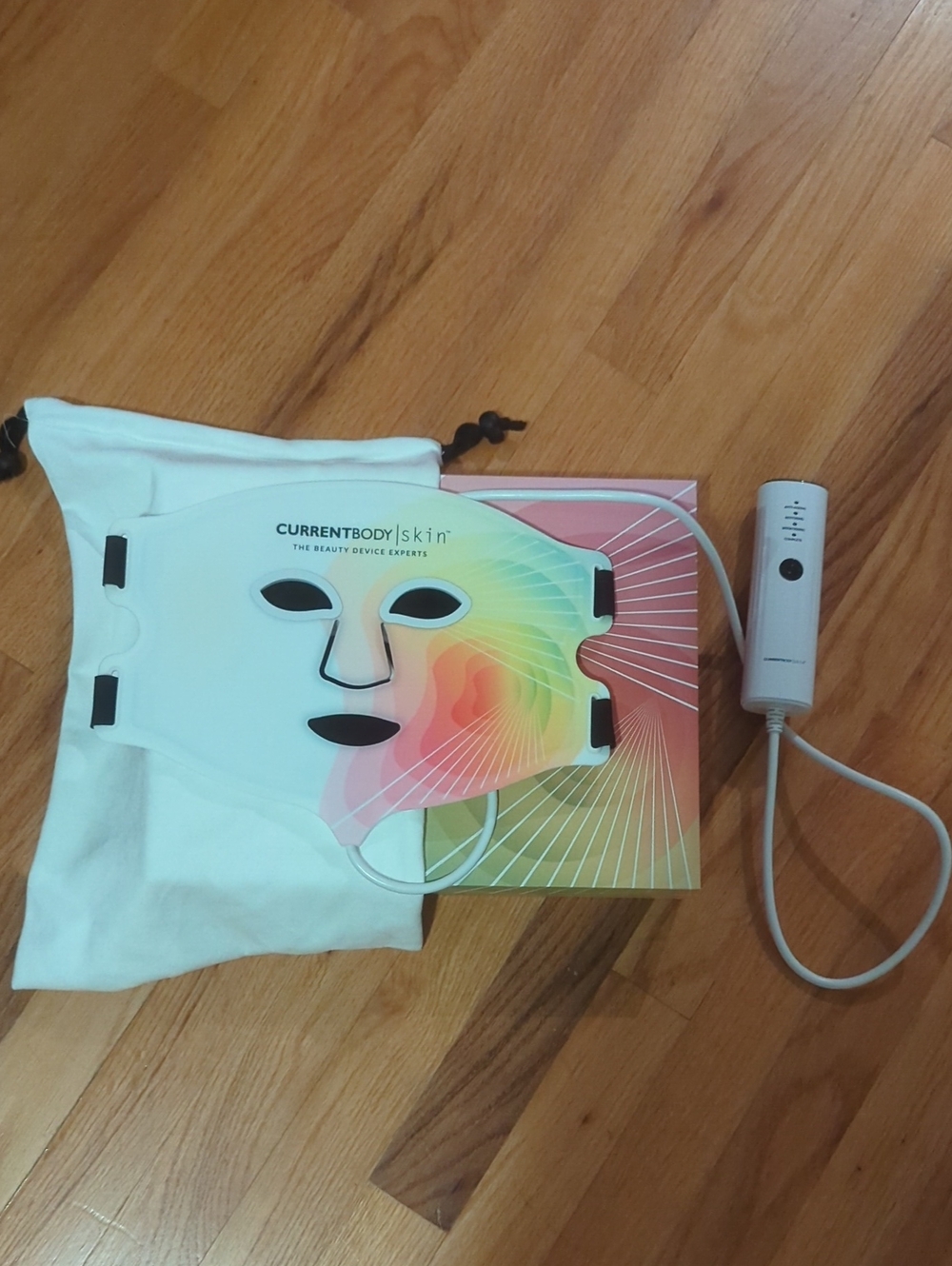 CurrentBody Skin White LED Face Mask – White